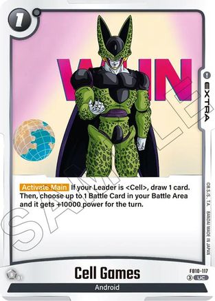 Image of Cell Games (FB10-117) - Cross Force