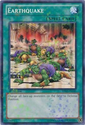 Image of Earthquake (Mosaic Rare) (BP02-EN145) - Battle Pack 2: War of the Giants Unlimited