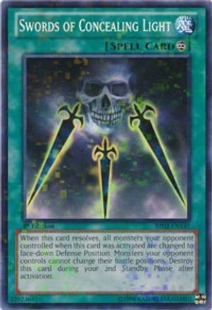 Image of Swords of Concealing Light (Mosaic Rare) (BP02-EN147) - Battle Pack 2: War of the Giants Unlimited