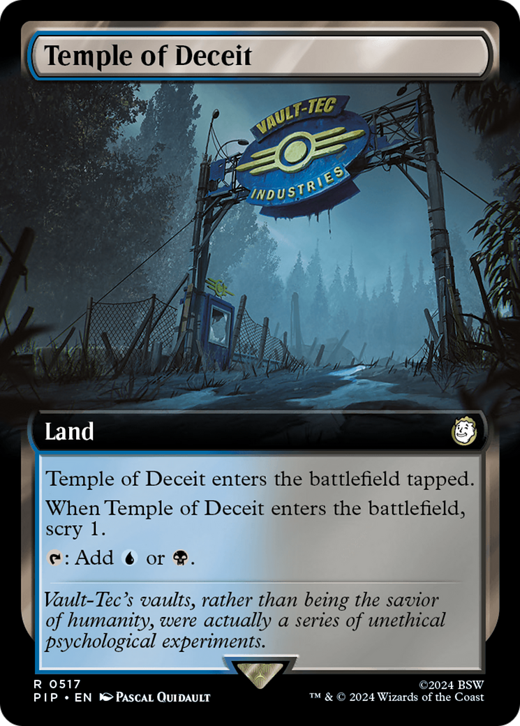 Image of Temple of Deceit (Extended Art) (PIP-517) - Fallout: (Extended Art)