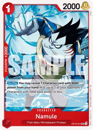 Image of Namule (OP16-010) - The Time of Battle