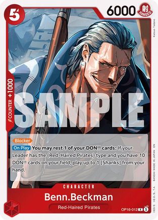 Image of Benn.Beckman (OP16-012) - The Time of Battle Foil