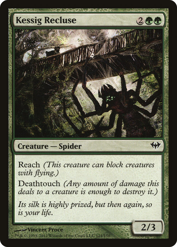 Image of Kessig Recluse (DKA-121) - Dark Ascension