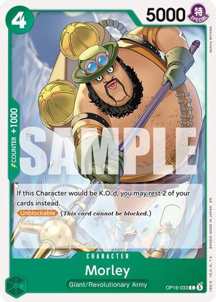 Image of Morley (OP16-033) - The Time of Battle
