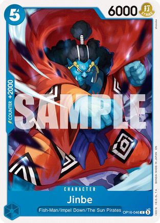Image of Jinbe (046) (OP16-046) - The Time of Battle
