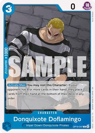 Image of Donquixote Doflamingo (047) (OP16-047) - The Time of Battle