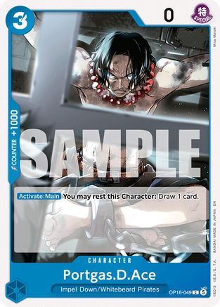 Image of Portgas.D.Ace (049) (OP16-049) - The Time of Battle