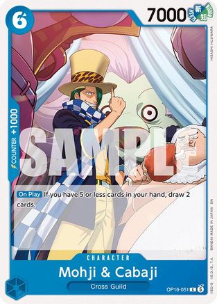 Image of Mohji & Cabaji (OP16-051) - The Time of Battle