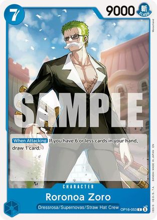 Image of Roronoa Zoro (053) (OP16-053) - The Time of Battle