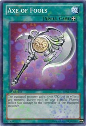 Image of Axe of Fools (Mosaic Rare) (BP02-EN161) - Battle Pack 2: War of the Giants 1st Edition