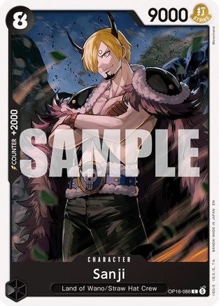 Image of Sanji (OP16-086) - The Time of Battle