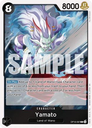 Image of Yamato (097) (OP16-097) - The Time of Battle Foil
