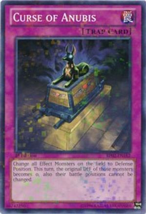 Image of Curse of Anubis (Mosaic Rare) (BP02-EN182) - Battle Pack 2: War of the Giants Unlimited