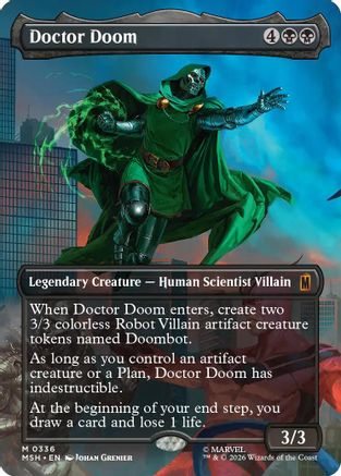 Image of Doctor Doom (Borderless) (336) (MSH-336) - Marvel Super Heroes