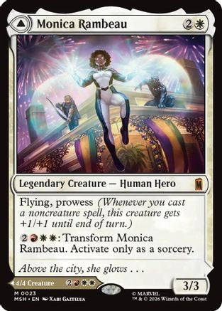 Image of Monica Rambeau (MSH-023) - Marvel Super Heroes Foil