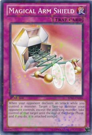 Image of Magical Arm Shield (Mosaic Rare) (BP02-EN186) - Battle Pack 2: War of the Giants 1st Edition