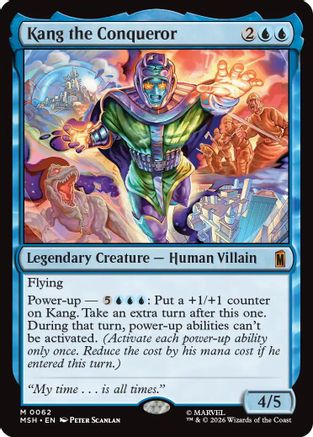 Image of Kang the Conqueror (MSH-062) - Marvel Super Heroes Foil