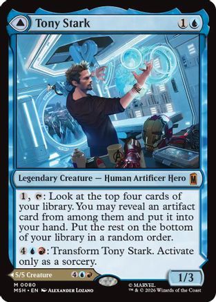 Image of Tony Stark (MSH-080) - Marvel Super Heroes