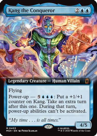 Image of Kang the Conqueror (Extended Art) (MSH-403) - Marvel Super Heroes