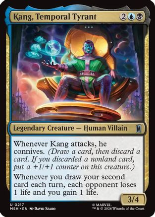 Image of Kang, Temporal Tyrant (MSH-217) - Marvel Super Heroes Foil