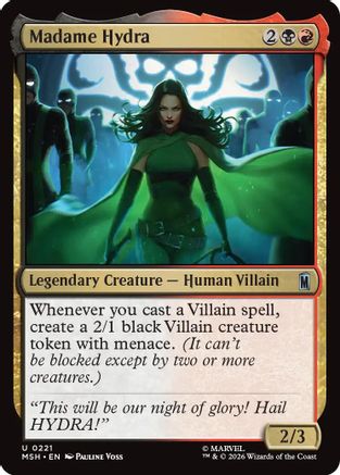 Image of Madame Hydra (MSH-221) - Marvel Super Heroes Foil