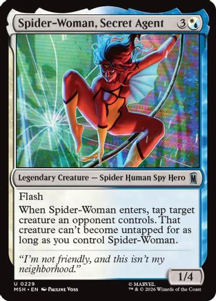 Image of Spider-Woman, Secret Agent (MSH-229) - Marvel Super Heroes