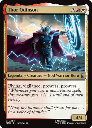 Image of Thor Odinson (MSH-234) - Marvel Super Heroes Foil