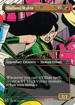 Image of Madame Hydra (Borderless) (MSH-318) - Marvel Super Heroes Foil