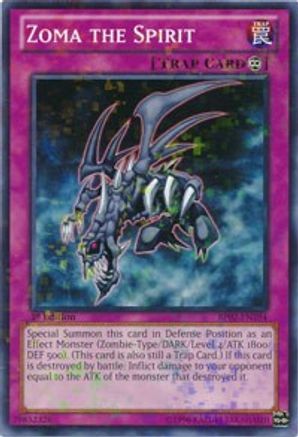 Image of Zoma the Spirit (Mosaic Rare) (BP02-EN194) - Battle Pack 2: War of the Giants 1st Edition
