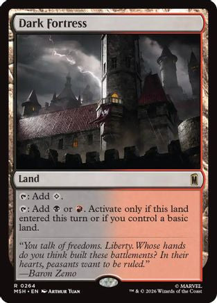 Image of Dark Fortress (MSH-264) - Marvel Super Heroes