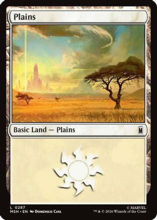 Image of Plains (0287) (MSH-287) - Marvel Super Heroes