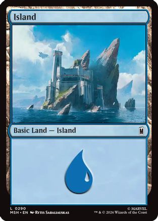 Image of Island (0290) (MSH-290) - Marvel Super Heroes Foil