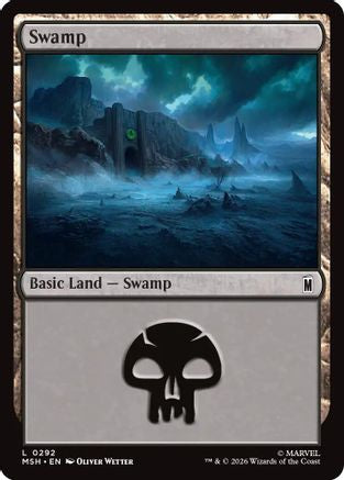Image of Swamp (0292) (MSH-292) - Marvel Super Heroes Foil