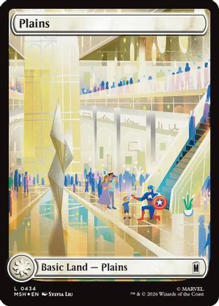 Image of Plains (0434) (Surge Foil) (MSH-434) - Marvel Super Heroes Foil