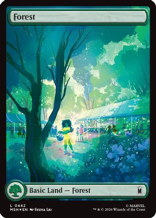 Image of Forest (0442) (Surge Foil) (MSH-442) - Marvel Super Heroes Foil