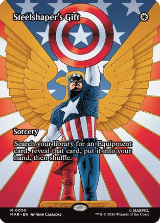 Image of Steelshaper's Gift (Borderless) (MAR-050) - Marvel Universe Eternal-Legal