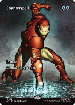 Image of Counterspell (Borderless) (0052) (MAR-052) - Marvel Universe Eternal-Legal