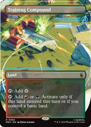Image of Training Compound (Borderless) (MSH-384) - Marvel Super Heroes