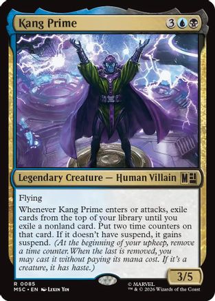 Image of Kang Prime (Surge Foil) (MSC-085) - Commander: Marvel Super Heroes Foil