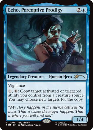 Image of Echo, Perceptive Prodigy (SSP-001) - Standard Showdown Promos