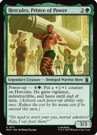 Image of Hercules, Prince of Power (MSH-171) - Marvel Super Heroes