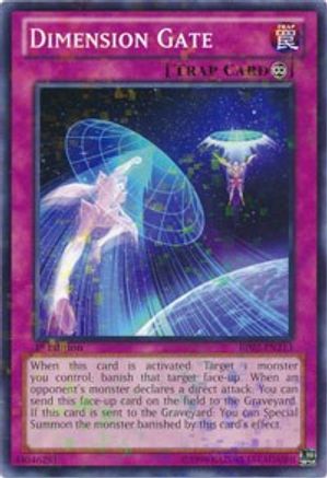 Image of Dimension Gate (Mosaic Rare) (BP02-EN213) - Battle Pack 2: War of the Giants Unlimited