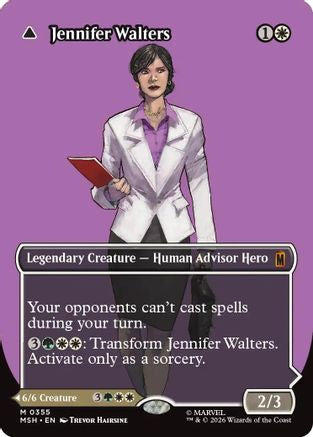 Image of Jennifer Walters (Borderless) (0355) (MSH-355) - Marvel Super Heroes