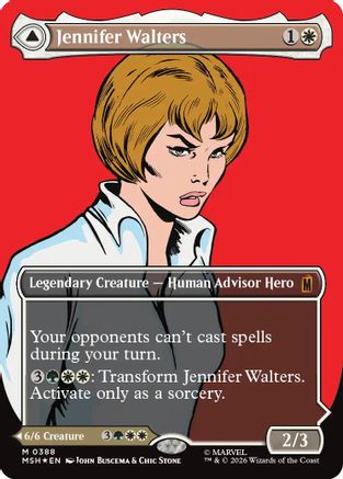 Image of Jennifer Walters (Borderless) (0388) (MSH-388) - Marvel Super Heroes