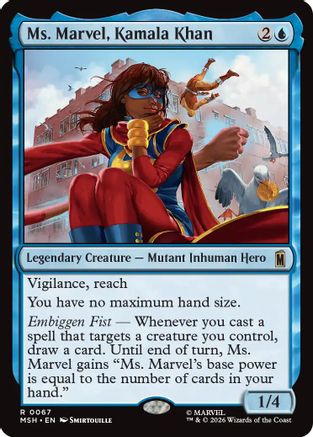 Image of Ms. Marvel, Kamala Khan (MSH-067) - Marvel Super Heroes