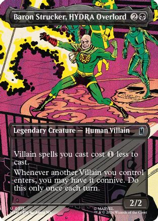 Image of Baron Strucker, HYDRA Overlord (Borderless) (0315) (MSH-315) - Marvel Super Heroes