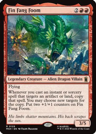 Image of Fin Fang Foom (MSH-129) - Marvel Super Heroes