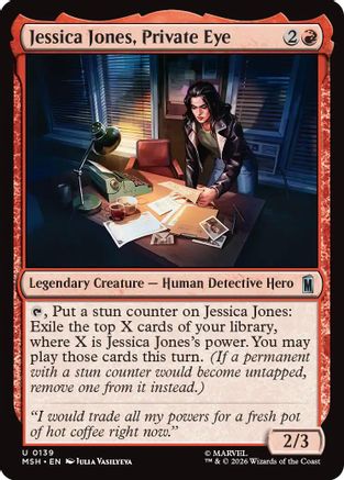 Image of Jessica Jones, Private Eye (MSH-139) - Marvel Super Heroes