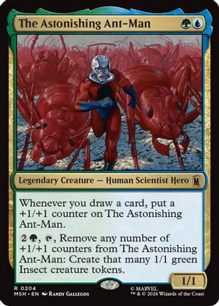 Image of The Astonishing Ant-Man (MSH-204) - Marvel Super Heroes