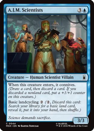 Image of A.I.M. Scientists (MSH-044) - Marvel Super Heroes